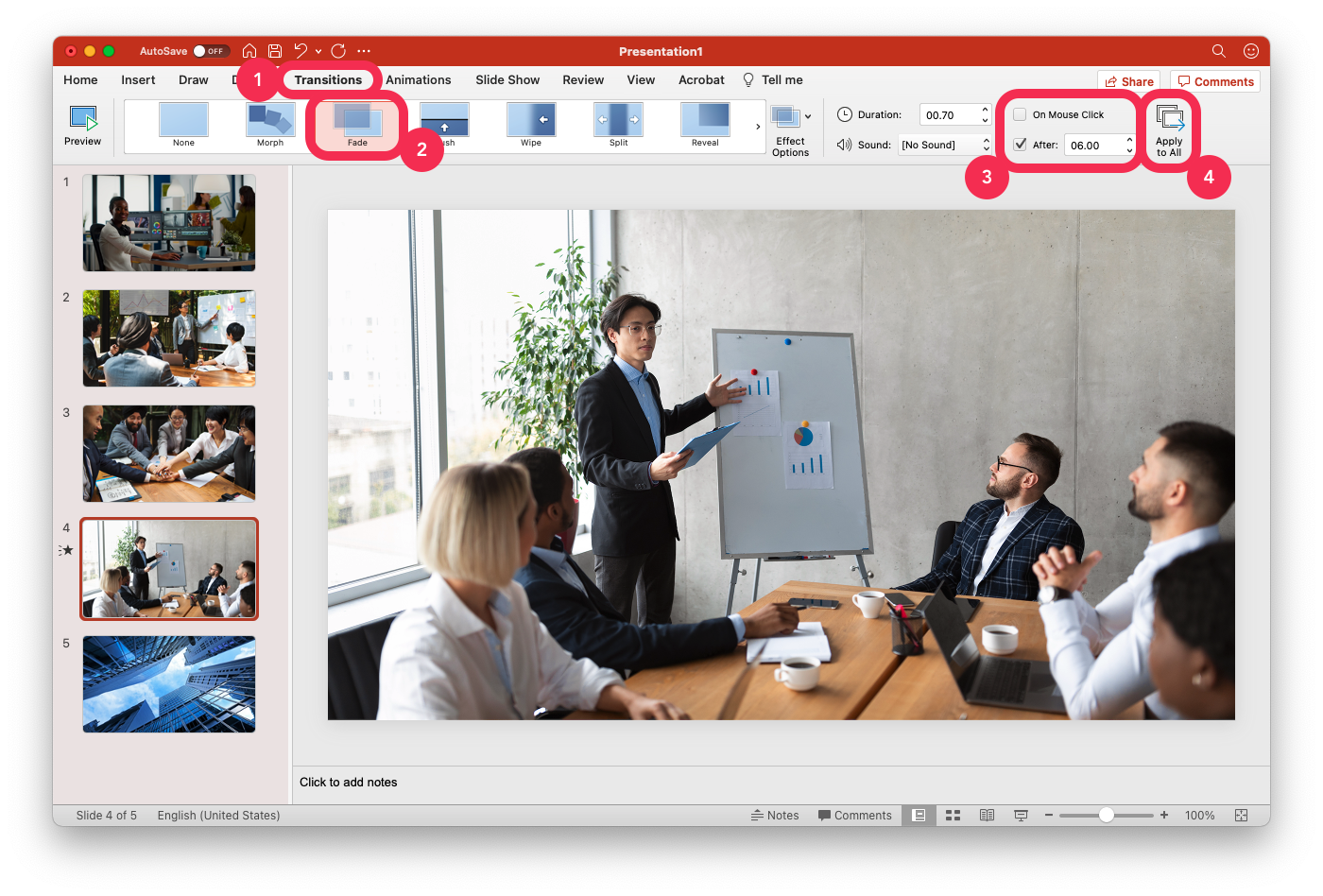 creating a looping powerpoint presentation