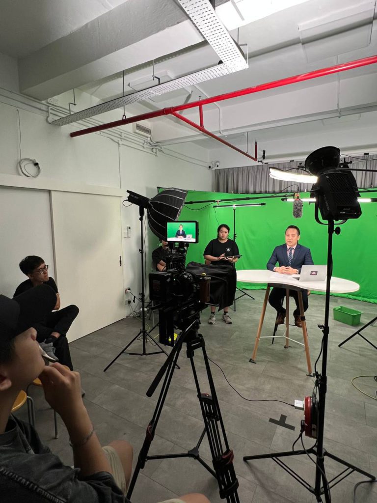 BTS-Green Screen video production