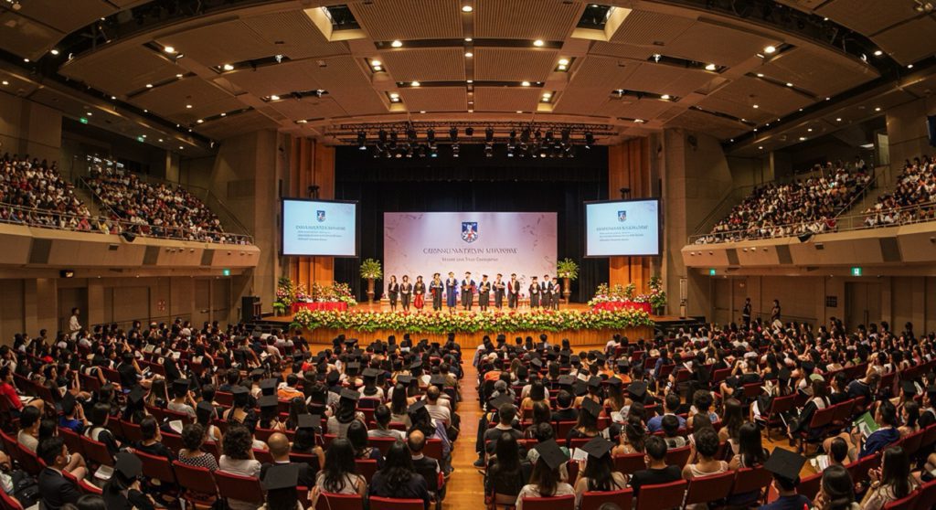 Graduation Ceremony Video Production in Singapore