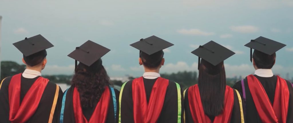 University Graduates in Gowns Creative Video Production